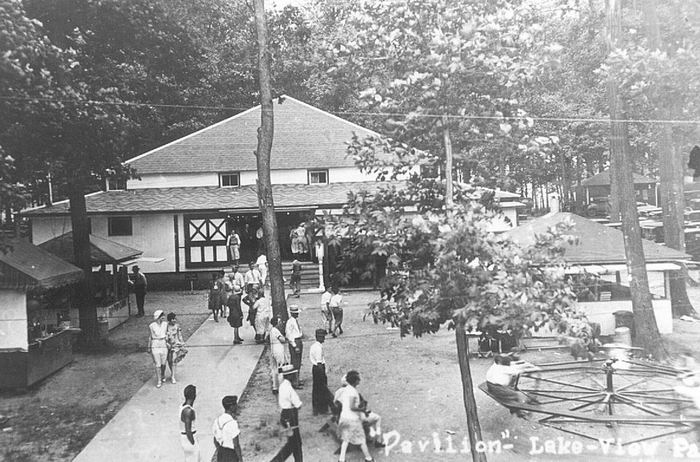 Devils Lake Amusement Park - Lakeview Dance Pavilion From Dan Cherry